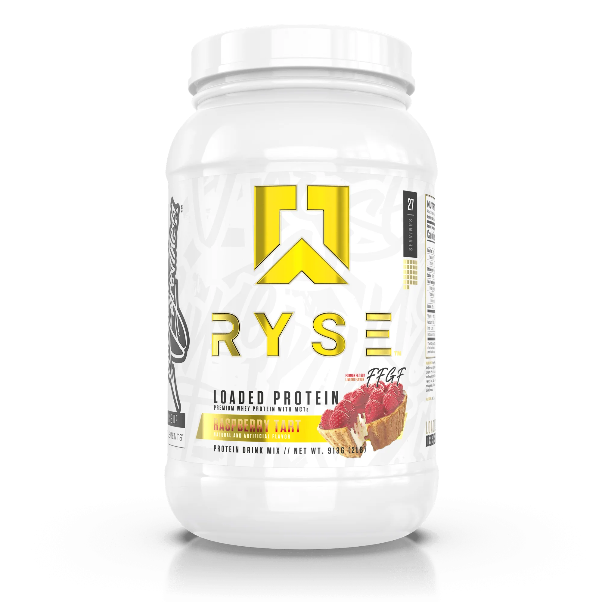 Loaded Protein, Raspberry Tart by FFGF