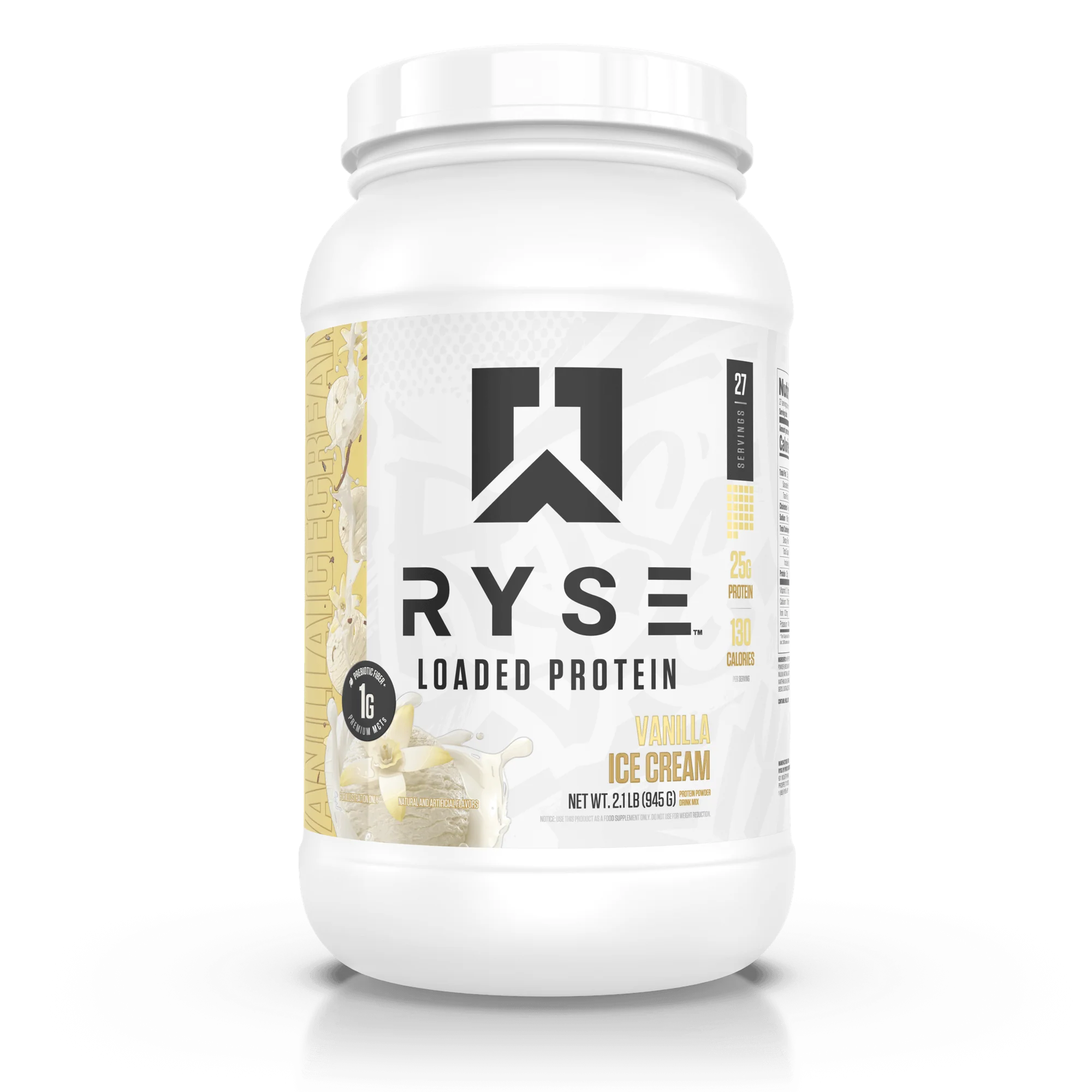 Loaded Protein, Vanilla Ice Cream