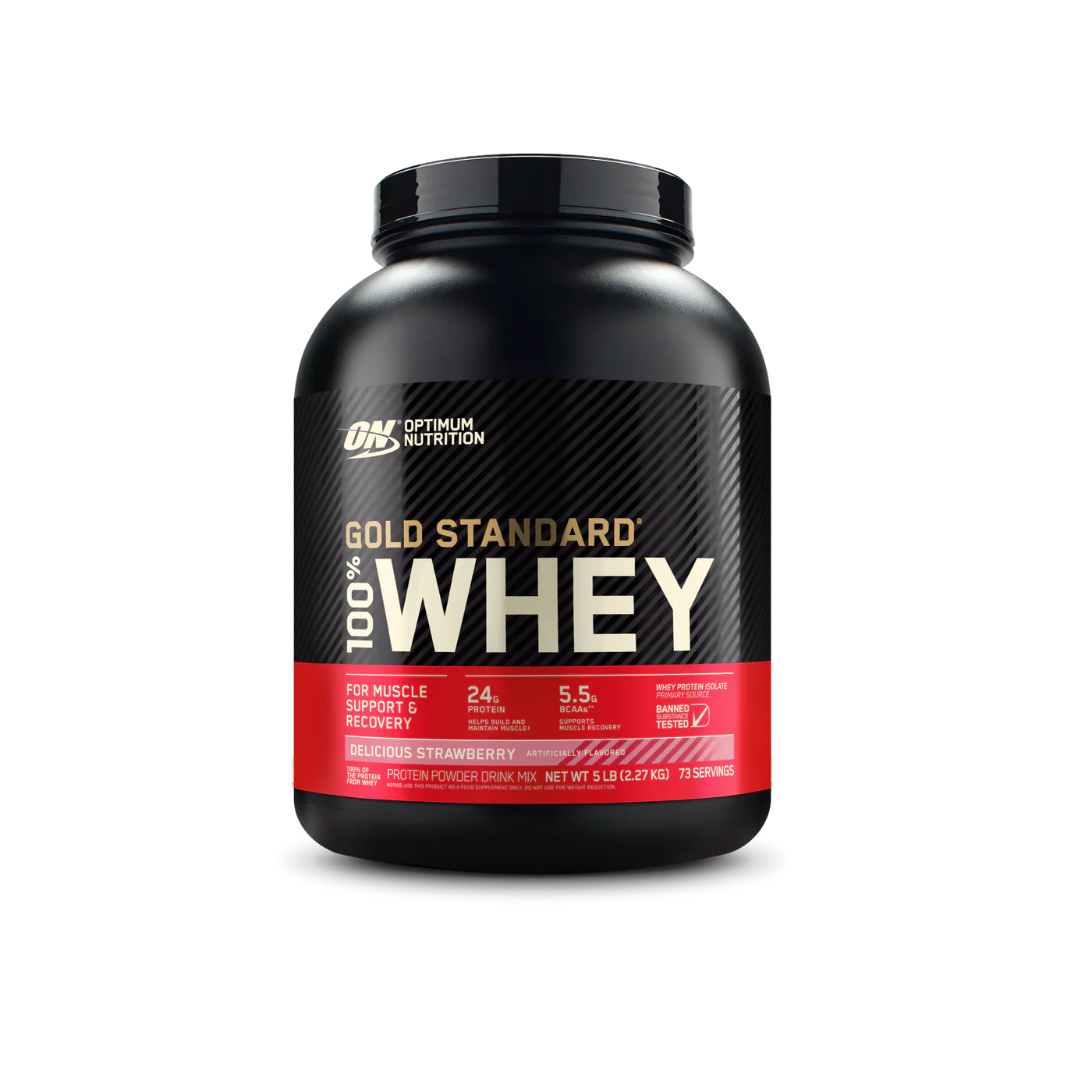 GOLD STANDARD 100% WHEY™, Delicious Strawberry