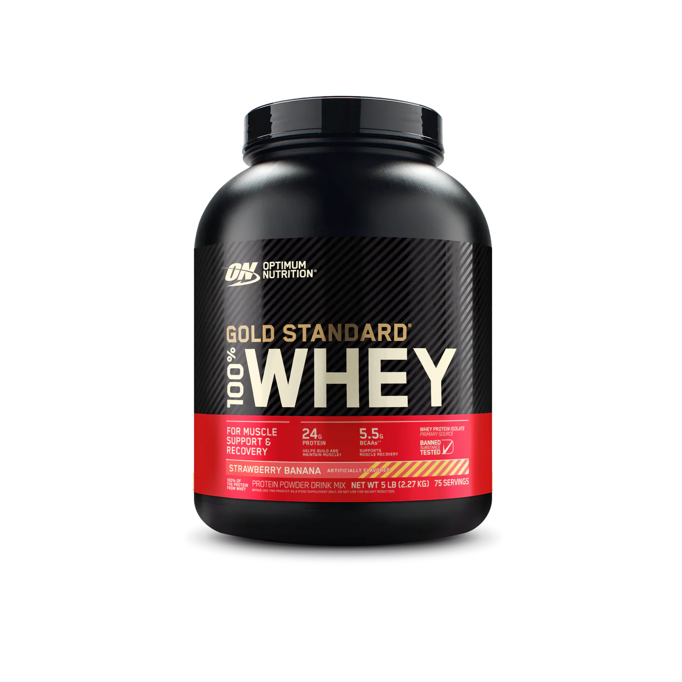 GOLD STANDARD 100% WHEY™, Strawberry Banana