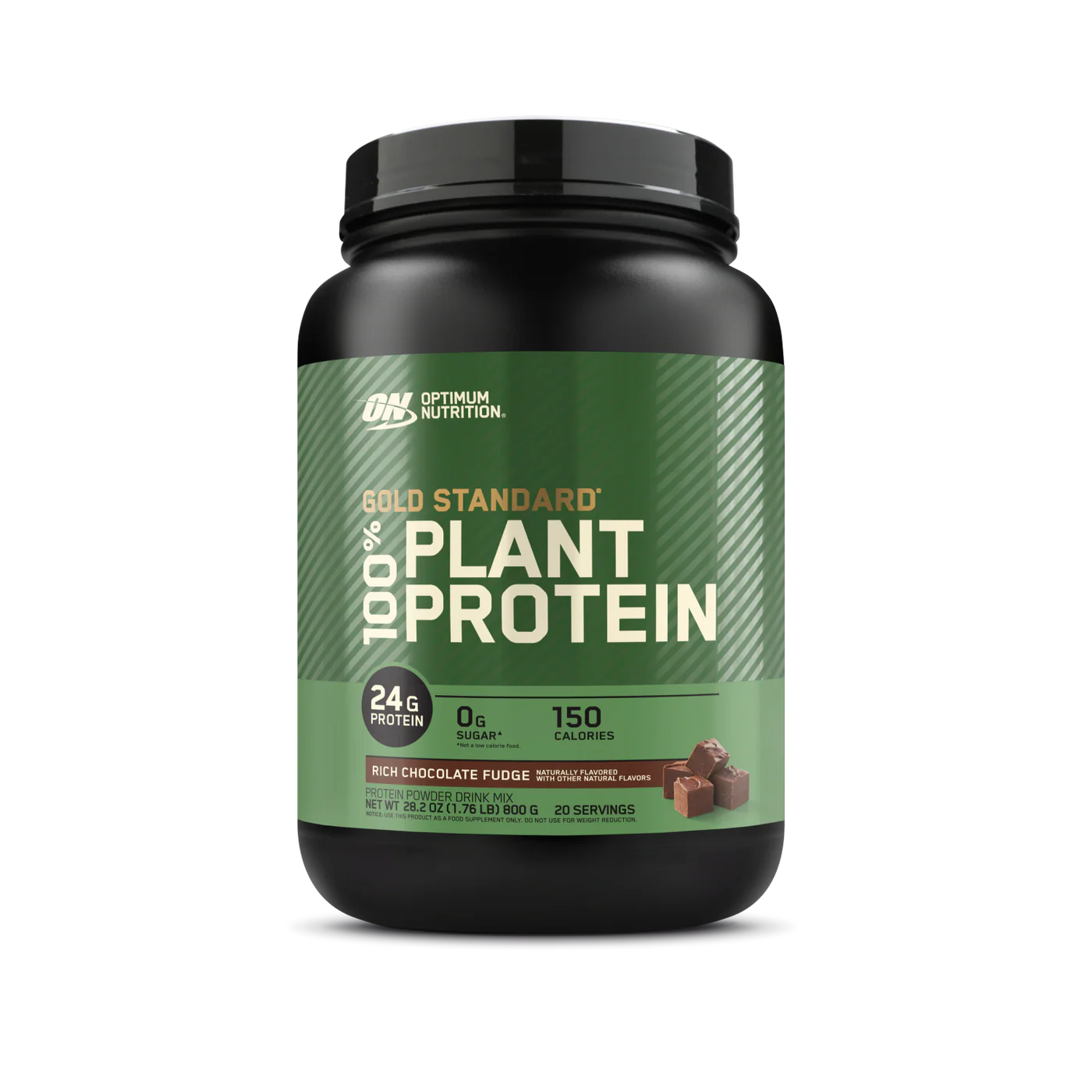 GOLD STANDARD® 100% Plant Protein, Rich Chocolate Fudge